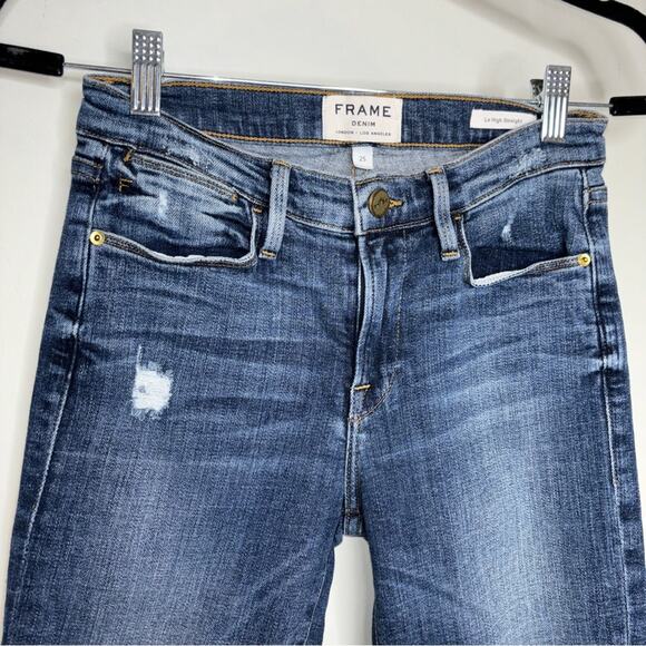 Frame Denim Le High Straight Jean - Picture 3 of 9